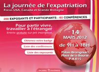 La journée de l'expatriation. Le mercredi 14 mars 2012 à Paris. Paris. 